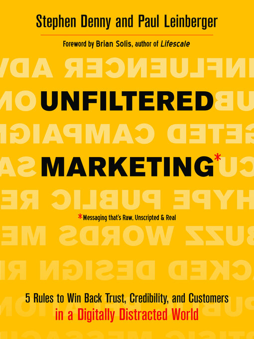 Title details for Unfiltered Marketing by Stephen Denny - Available